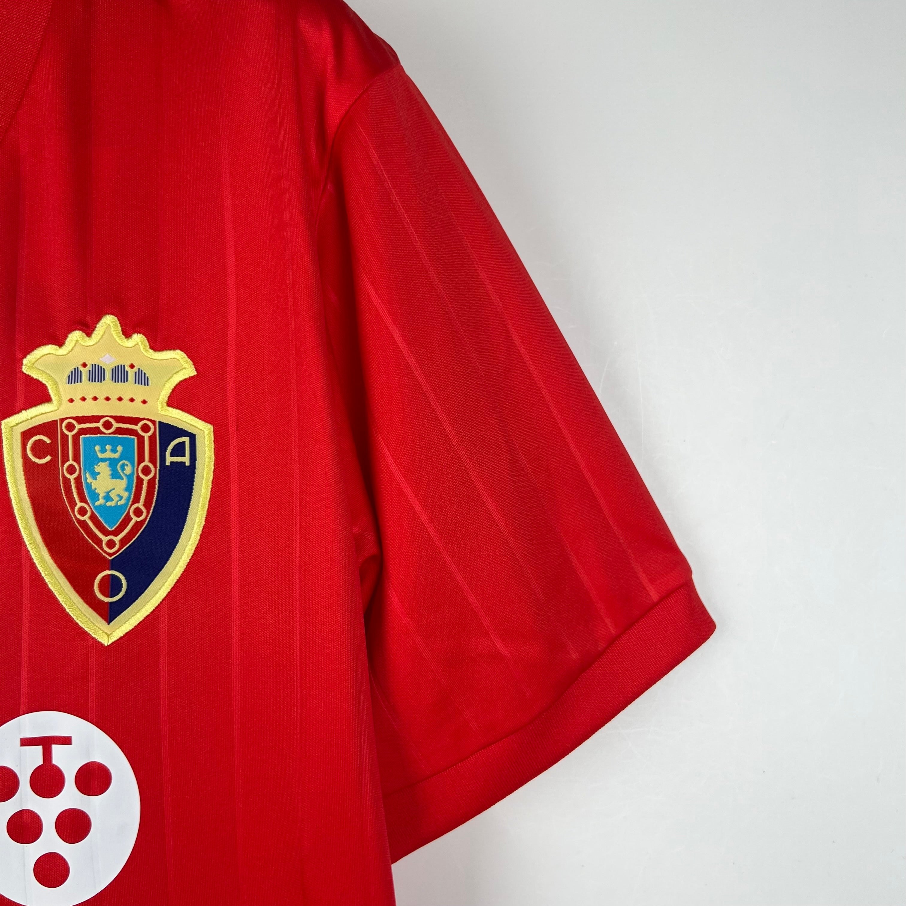 Osasuna home jersey. Season 87/88
