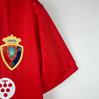 Osasuna home jersey. Season 87/88