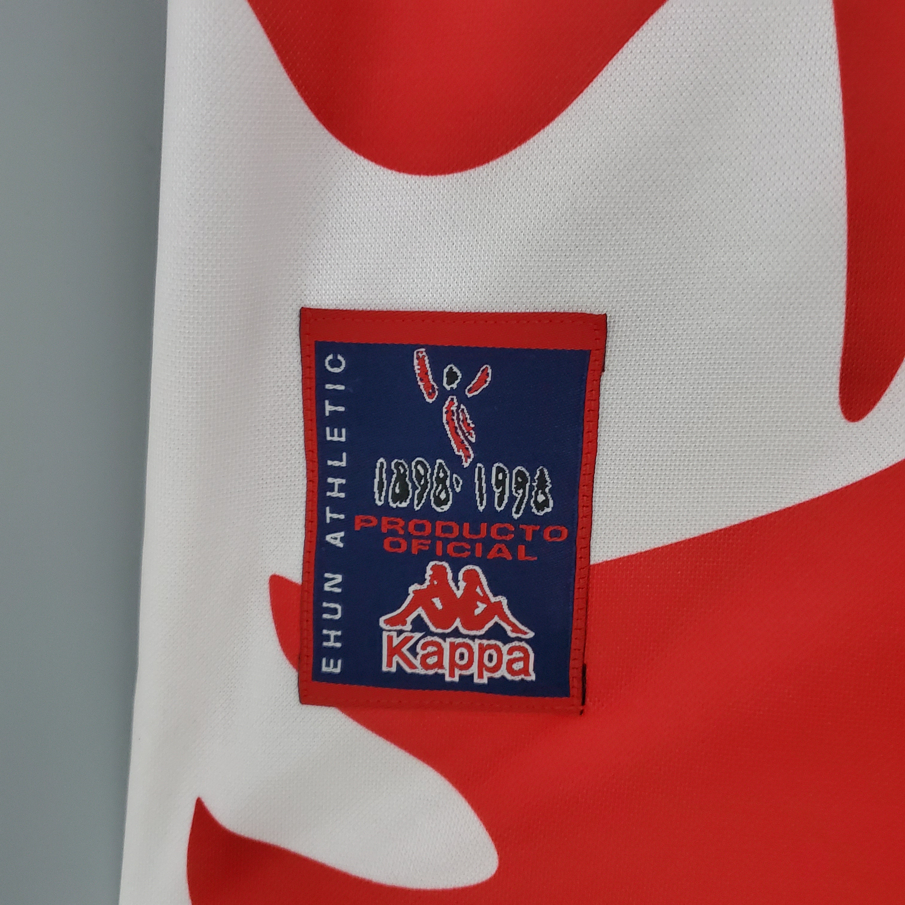 Athletic Bilbao home jersey. Season 97/98