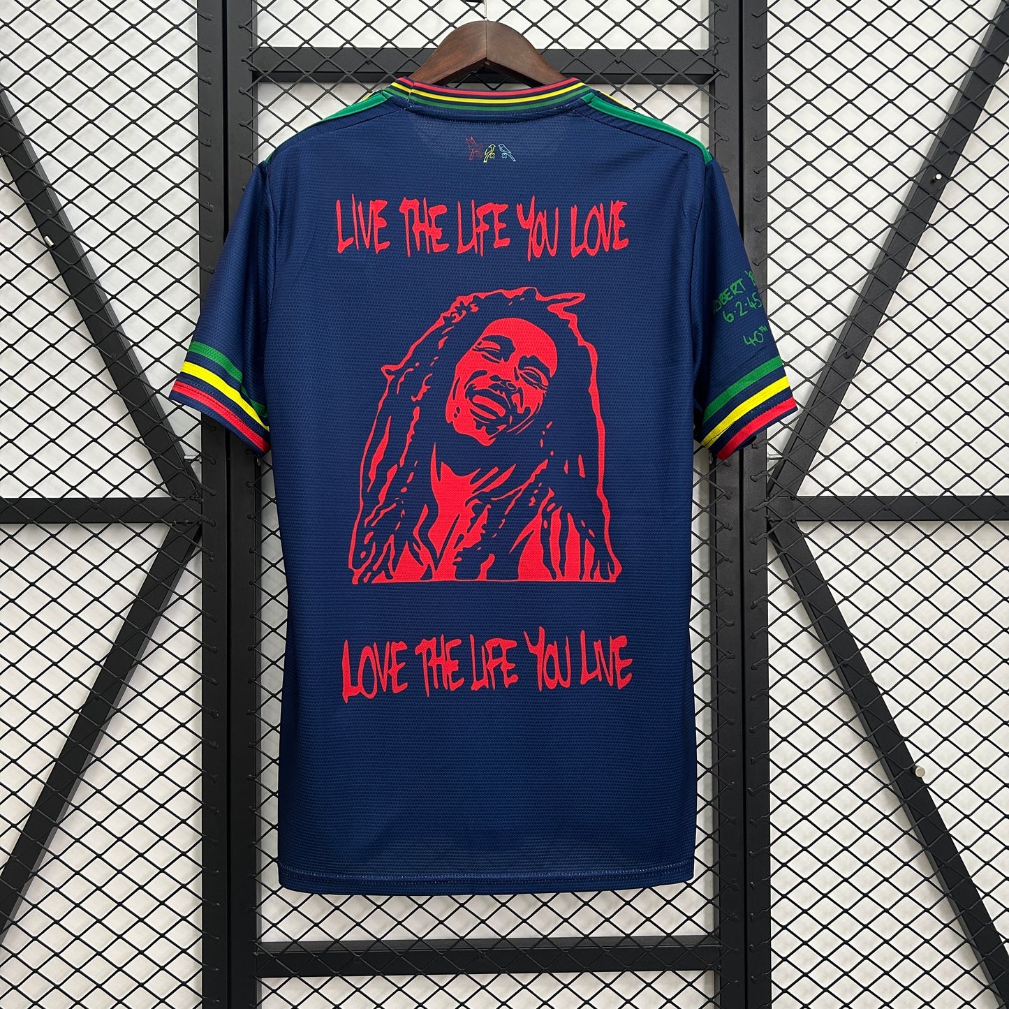 Ajax Bob Marley tribute special edititon jersey (blue)