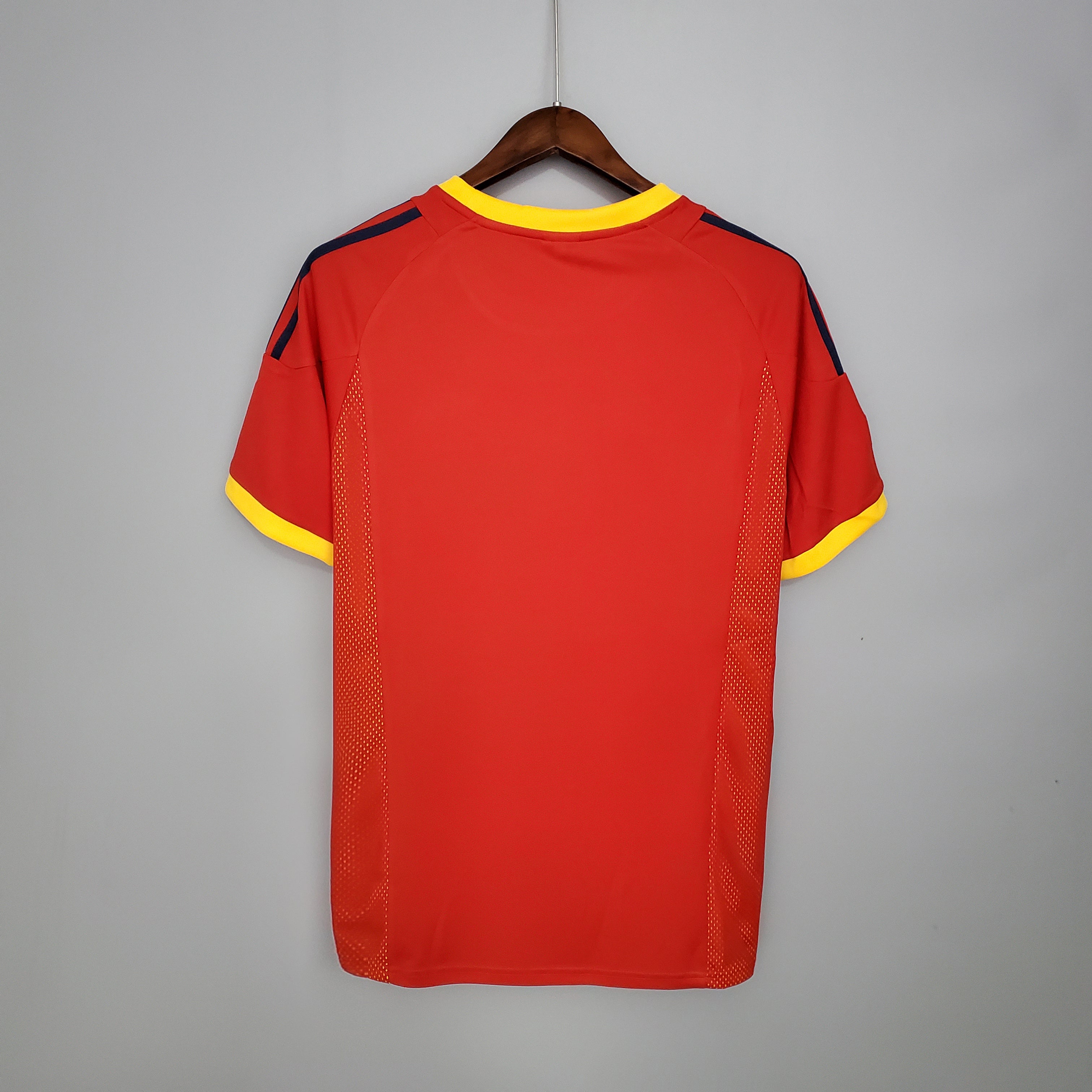 Spain 2002 home jersey.