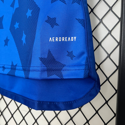 Cruzeiro home jersey for women. Season 24/25