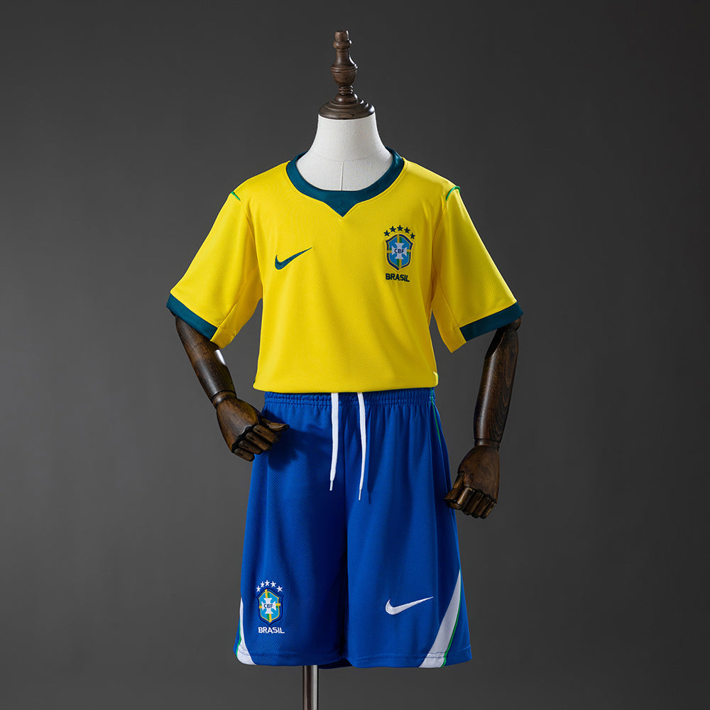 Brazil Home kids set for the 2026 FIFA World Cup