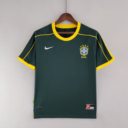 Brazil goalkeeper home jersey. Season 1998