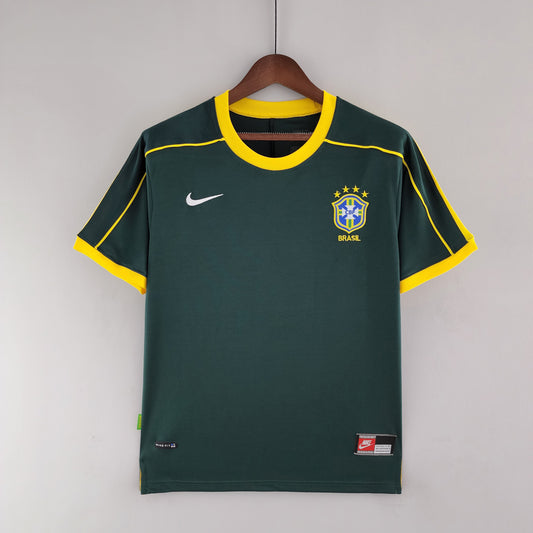 Brazil goalkeeper home jersey. Season 1998