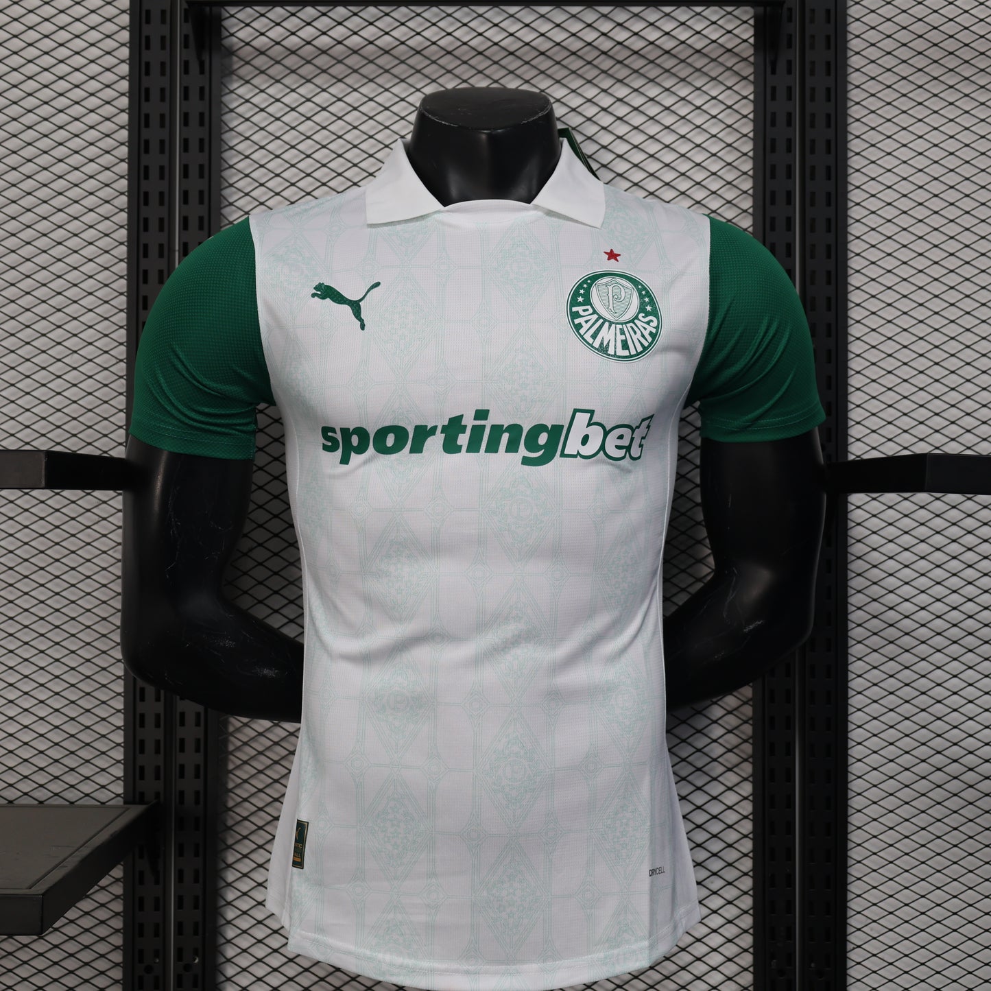Palmeiras away jersey. Season 25/26. (All sponsors included)