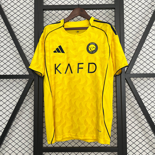 Al Nassr home jersey. Season 25/26 (all sponsors includes)