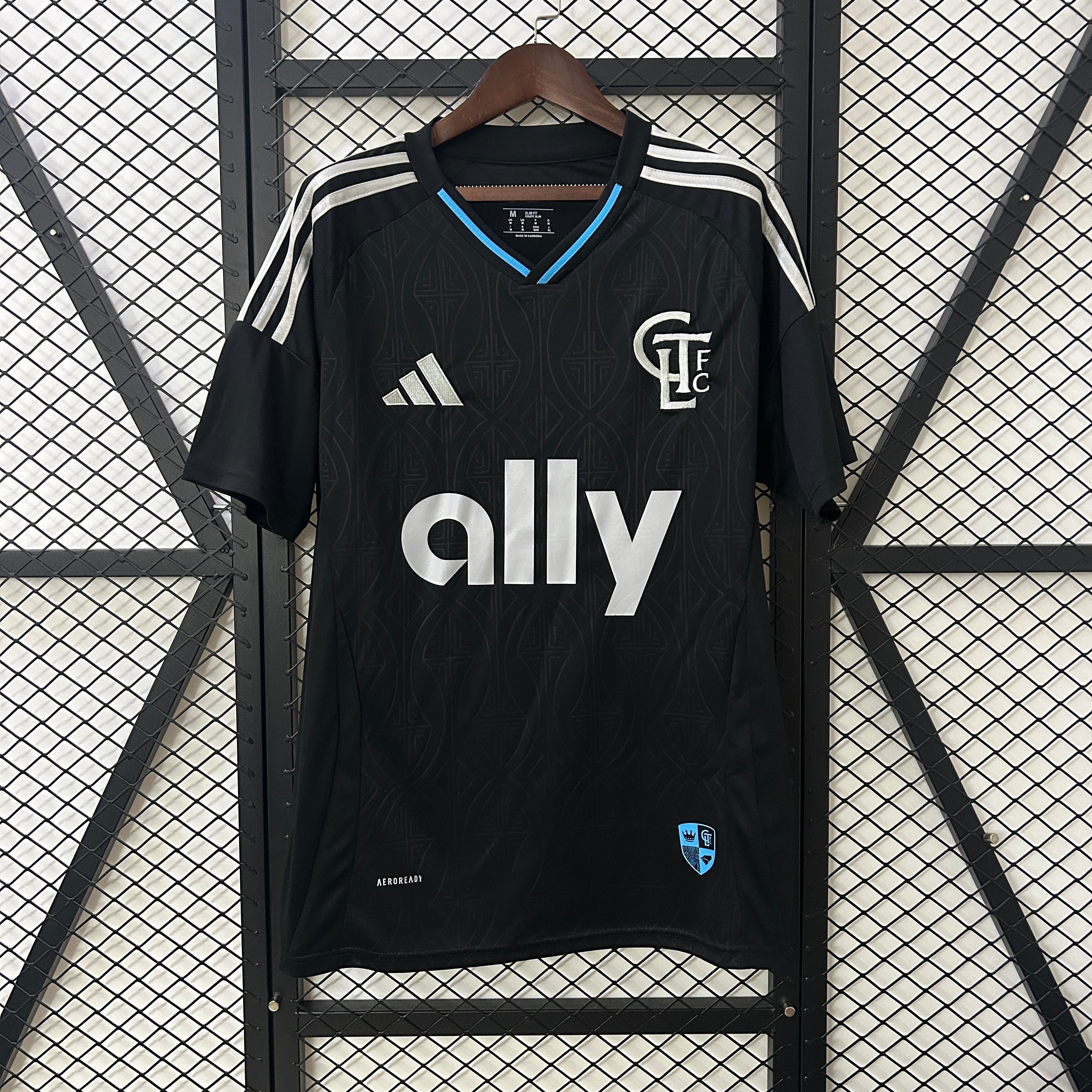 Charlotte FC away jersey. Season 25/26