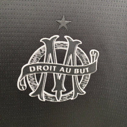 Marseille Olympique Special Edition black jersey. Season 24/25