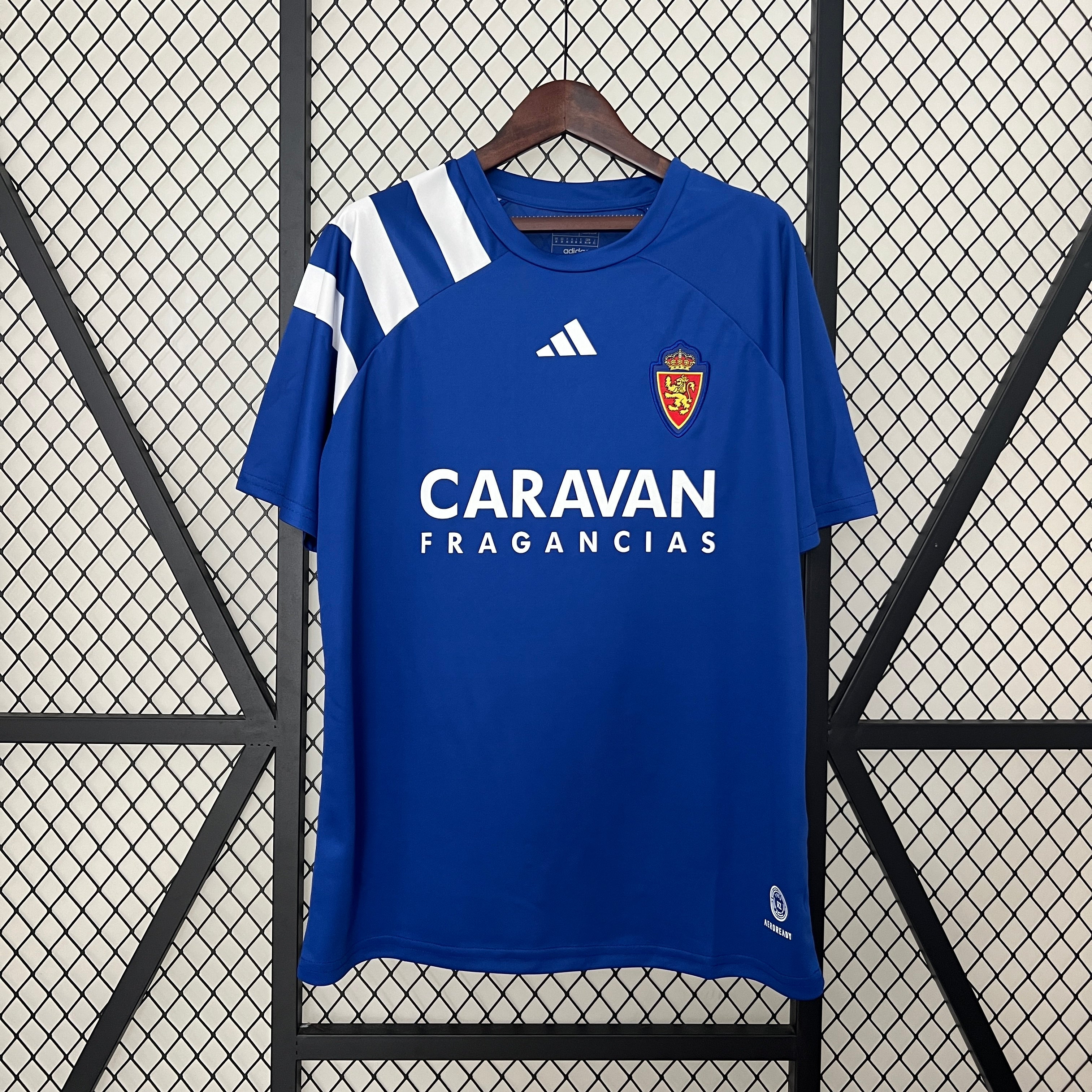 Real Zaragoza away jersey. Season 92/93