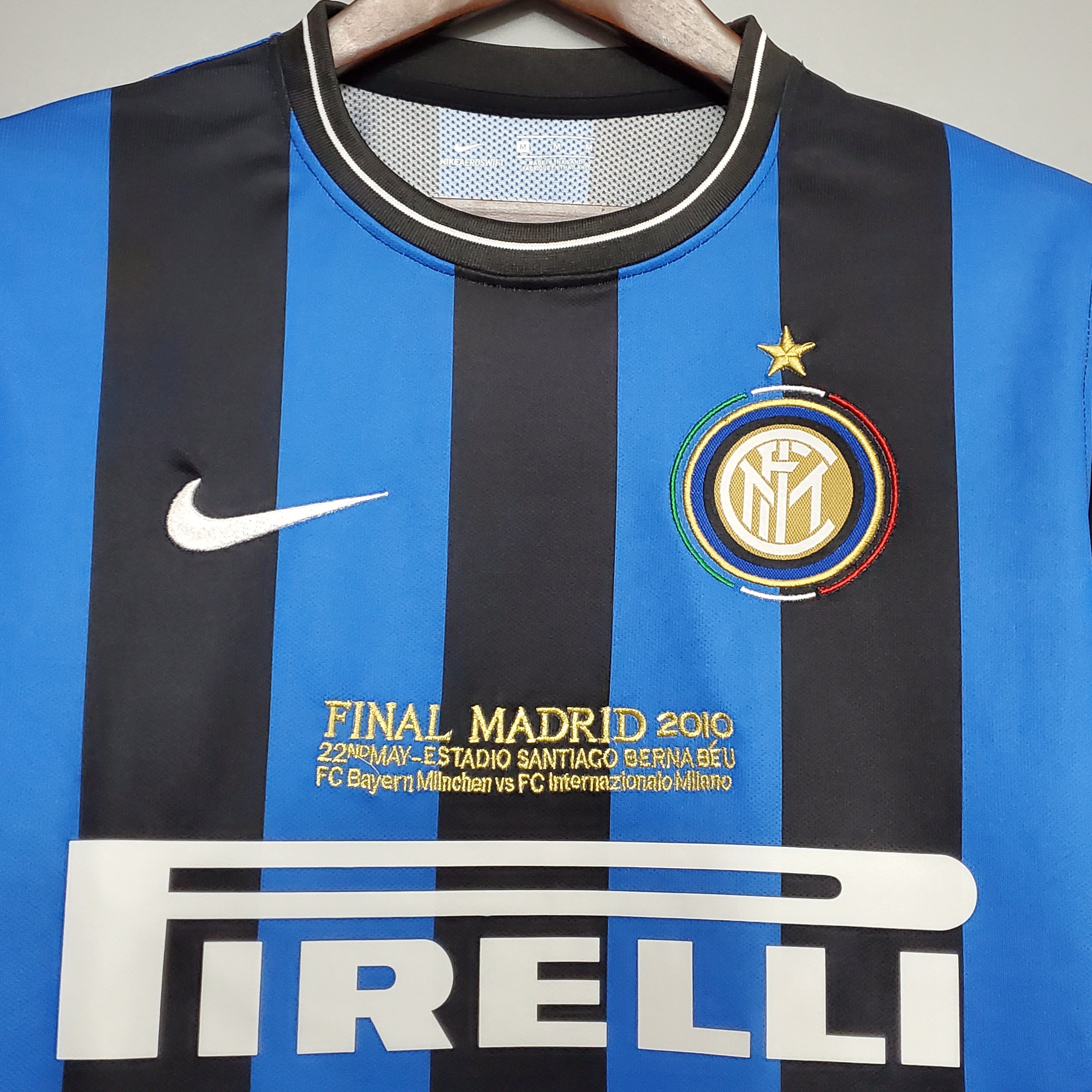 Inter UCL 2010 Final home jersey. Season 09/10