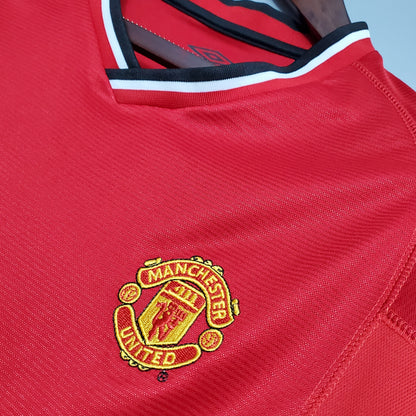 Manchester United home jersey. Season 00/02