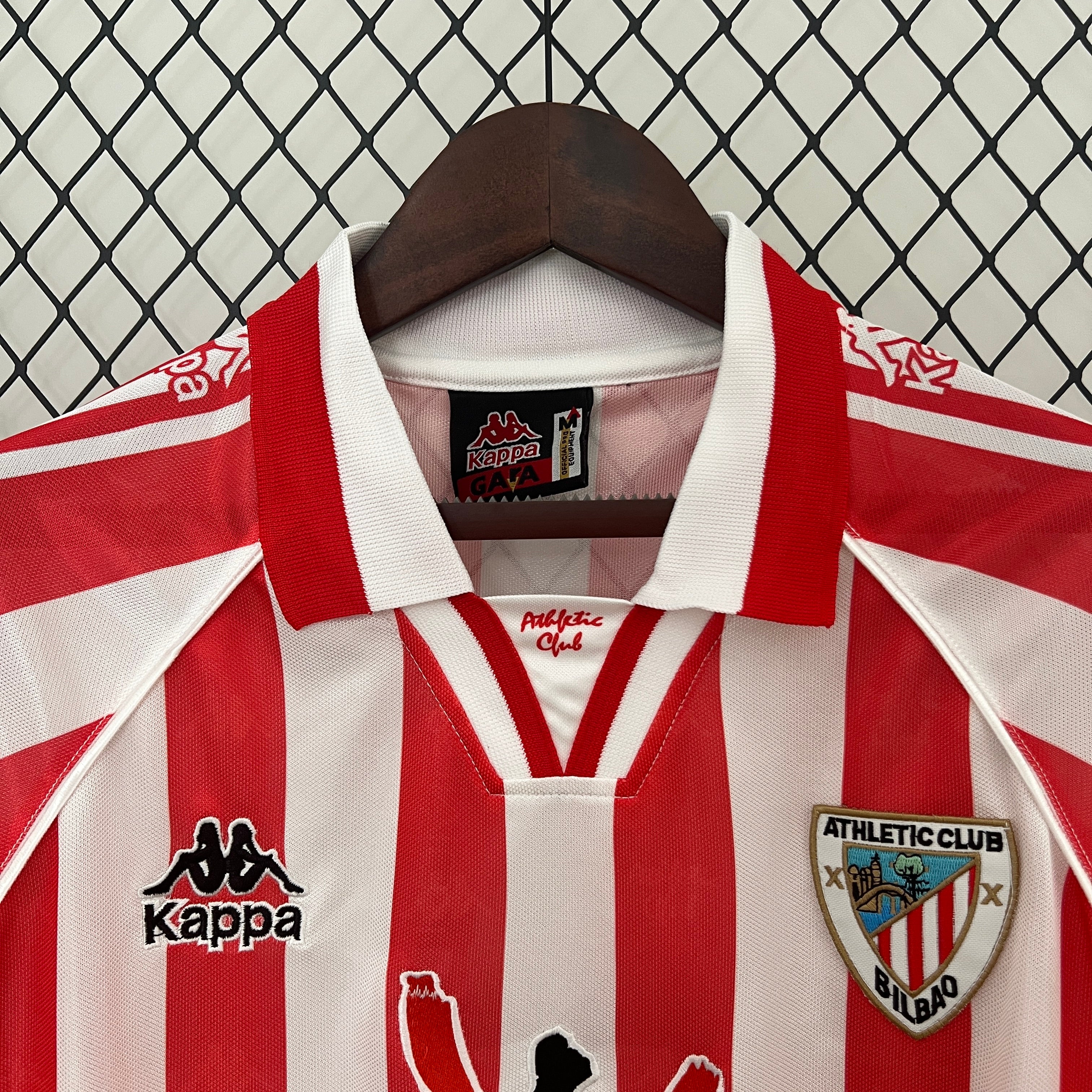 Athletic Bilbao 100th Anniversary Home jersey.