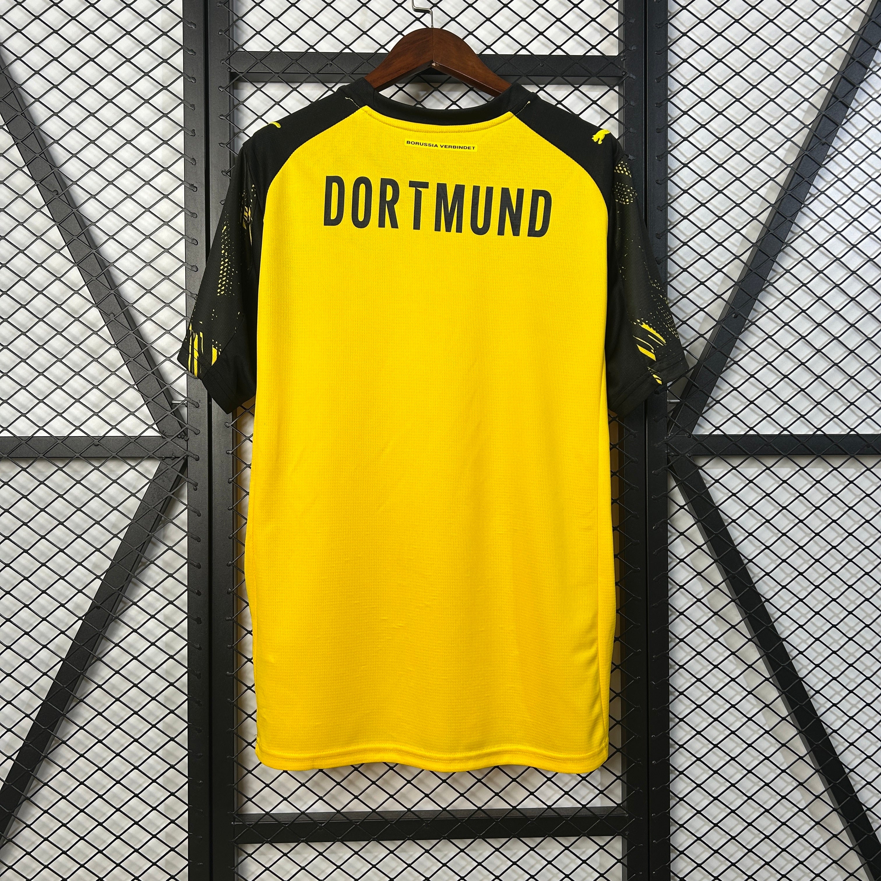 Borussia Dortmund home jersey. Season 25/26. (All sponsors included)