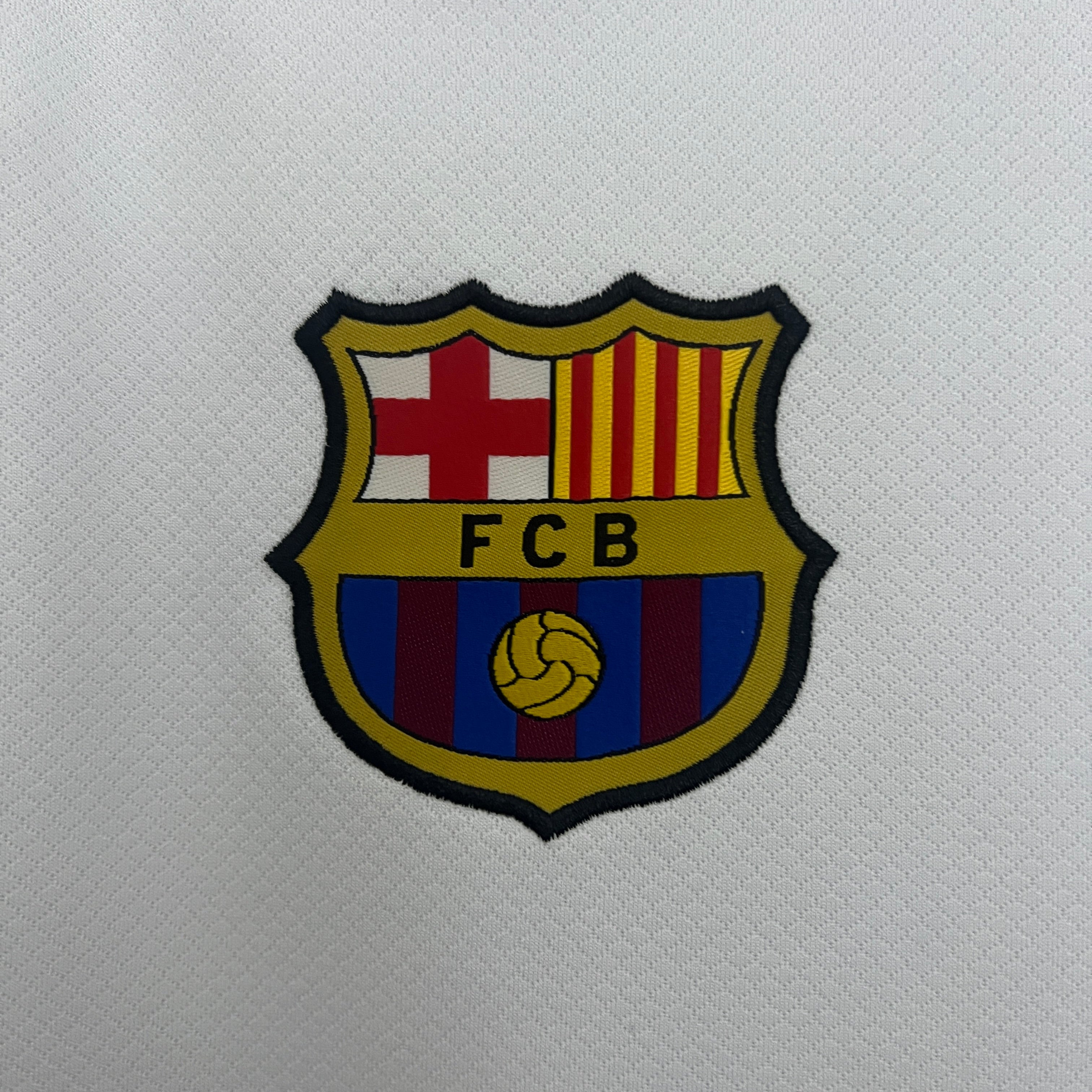 Barcelona Special Edition white jersey.  Season 24/25