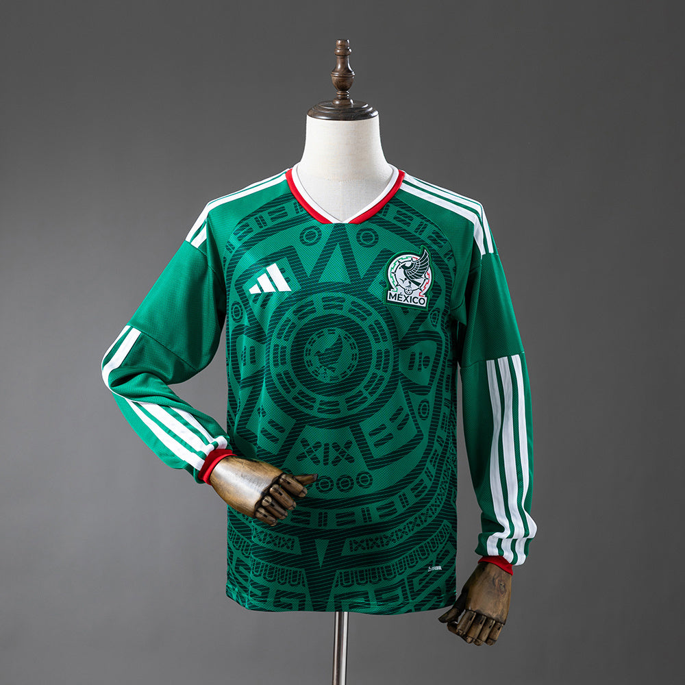 Mexico Home Longsleeve jersey for the 2026 FIFA World Cup