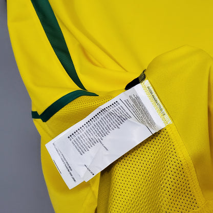 Brazil World Cup 2002 home jersey