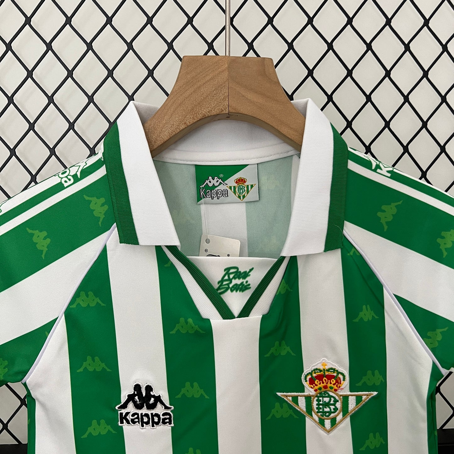 Real Betis home kids set. Season 95/96