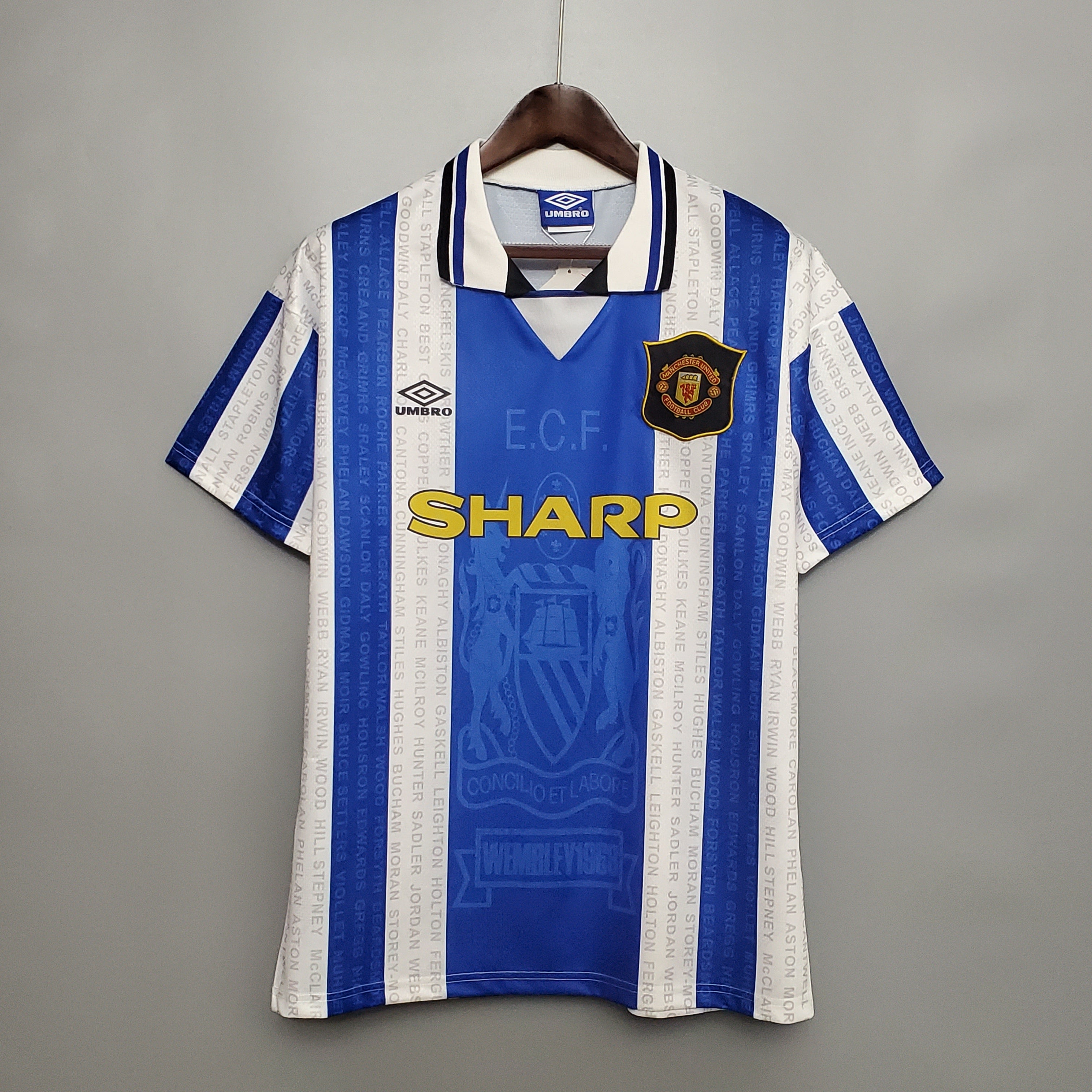 Manchester United away jersey. Season 94/96