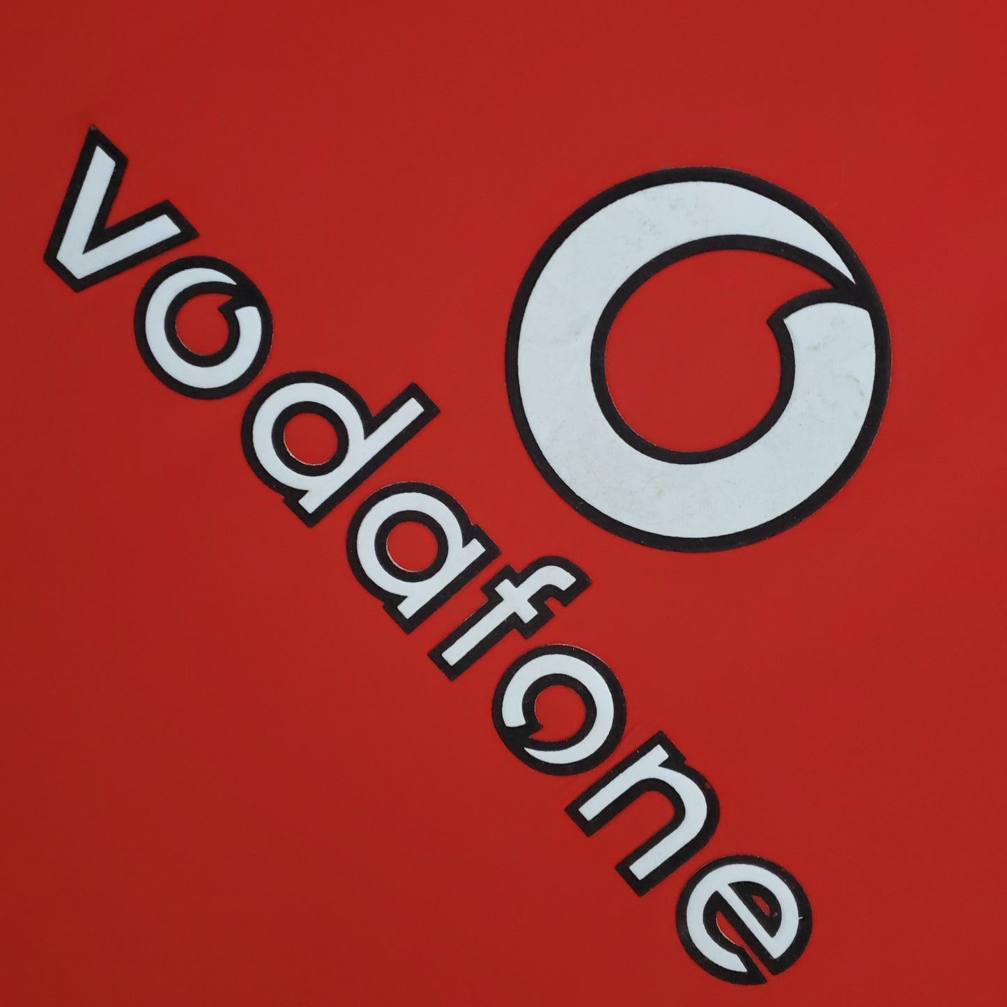 Manchester United logsleeve home jersey. Season 03/04