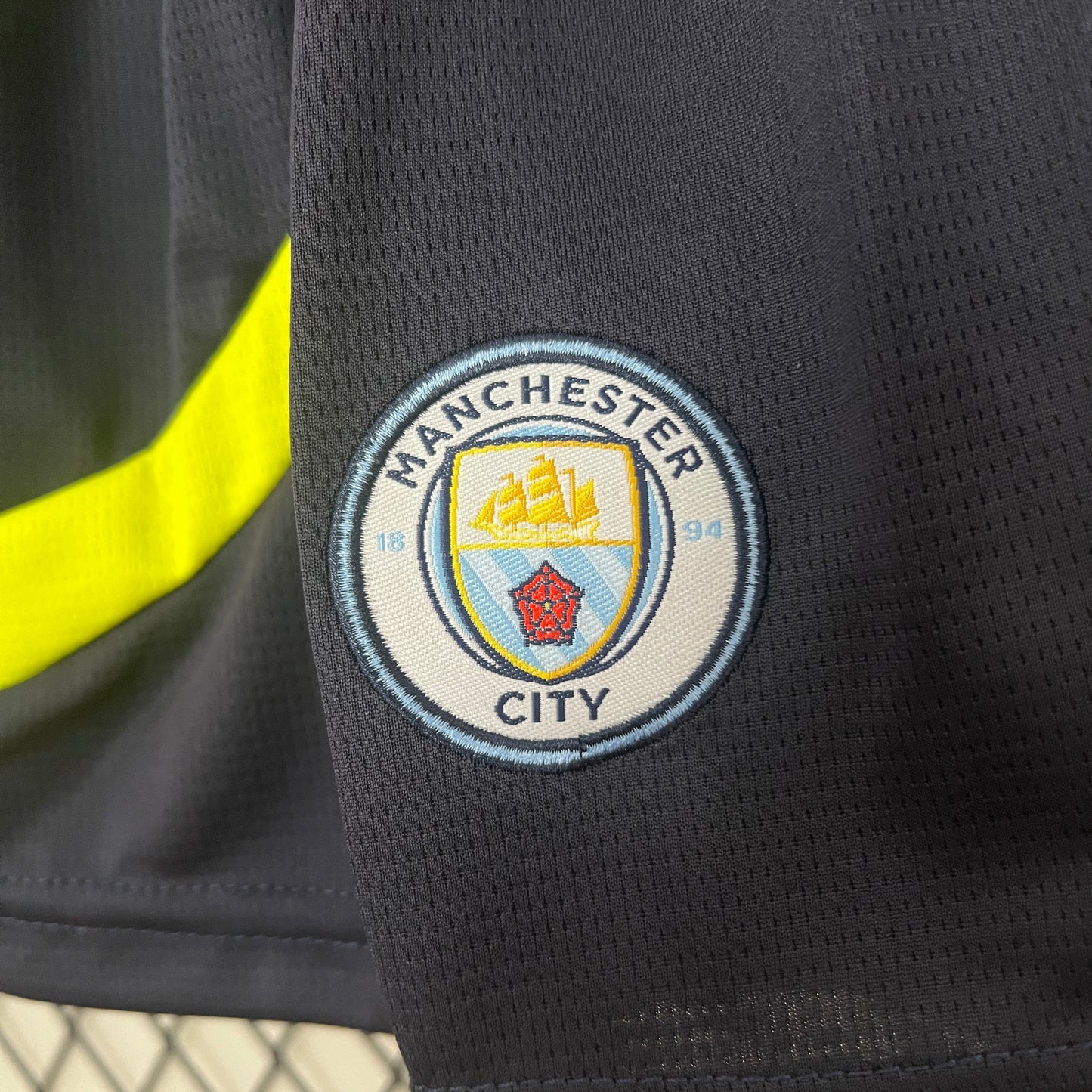 Manchester City away kids set. Season 24/25