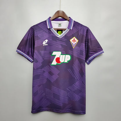 Fiorentina home jersey. Season 92/93