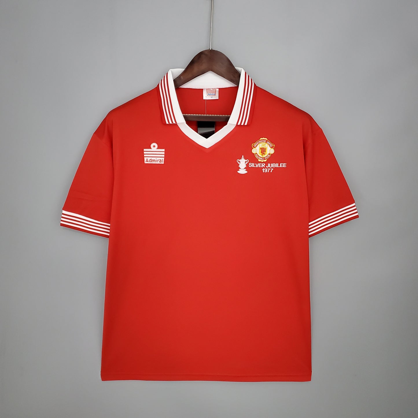 Manchester United home jersey. Season 77/78