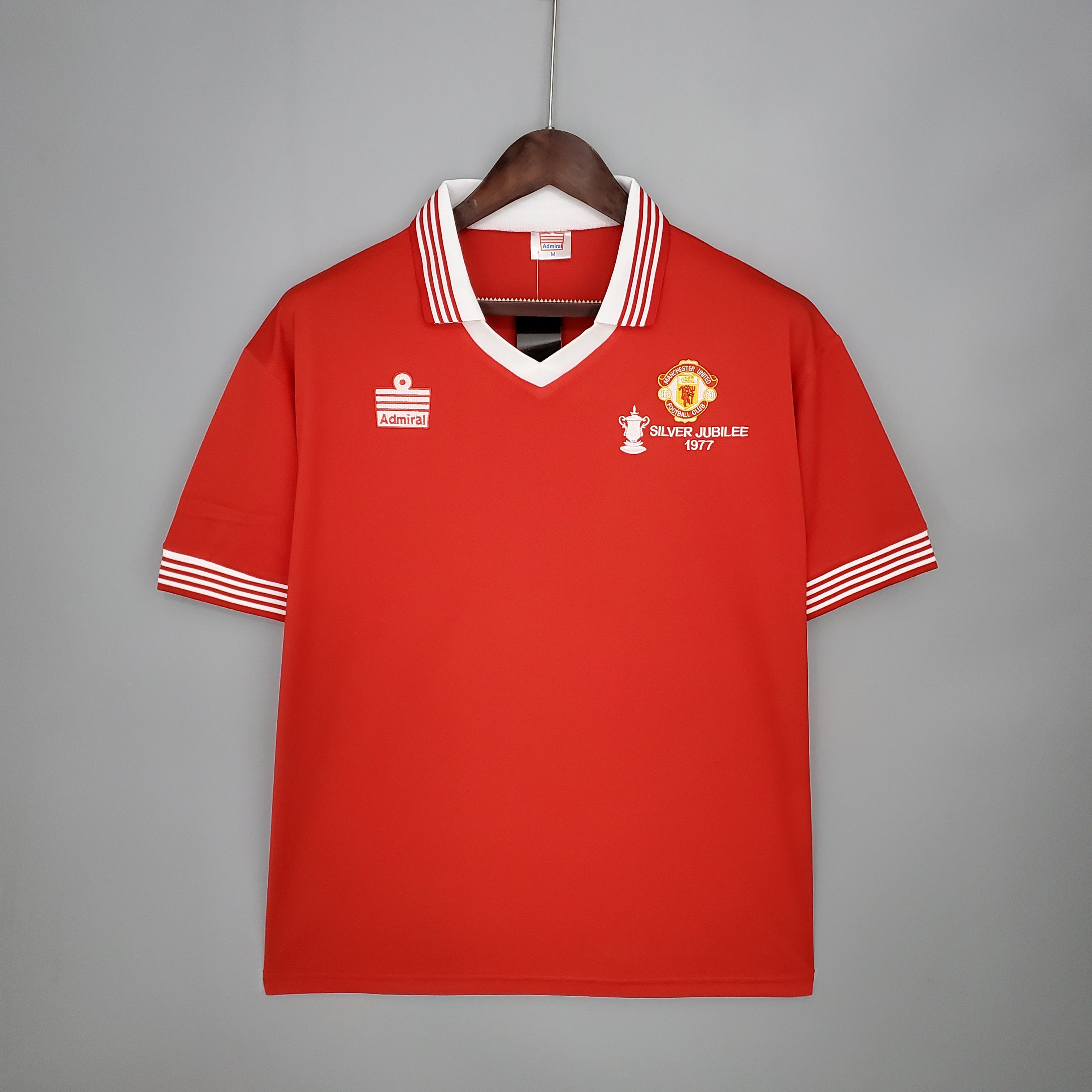 Manchester United home jersey. Season 77/78