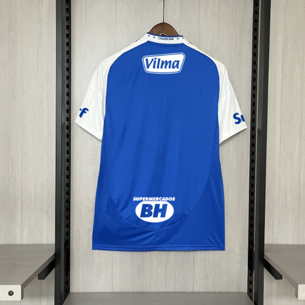 Cruzeiro home jersey. Season 25/26. (All sponsors included)