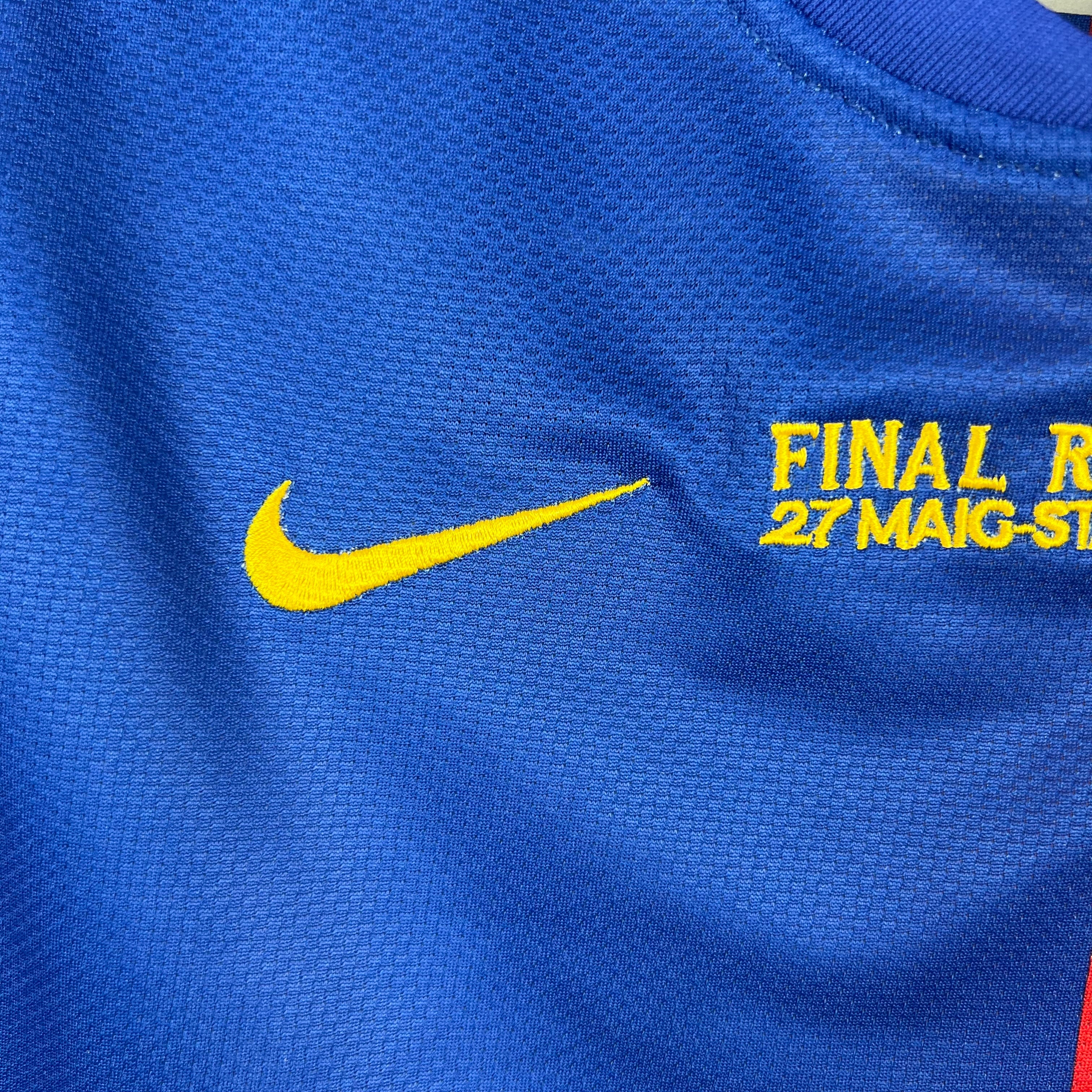 Barcelona UCL Final 2009 home jersey. Season 08/09
