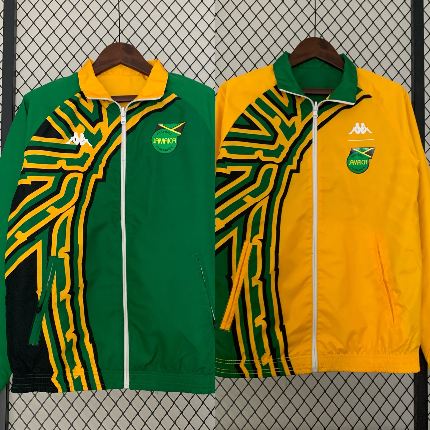 Jamaica double-sided Windbreaker