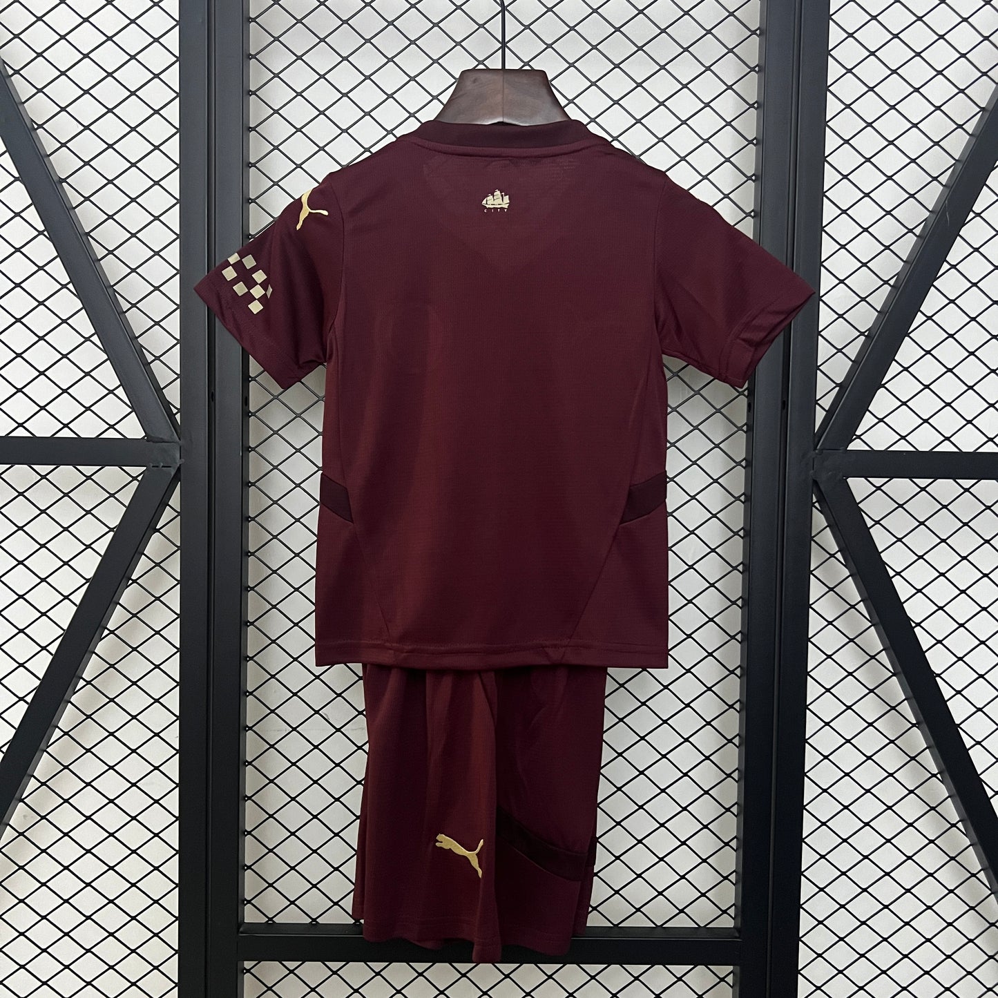 Manchester City away kids set. Season 24/25