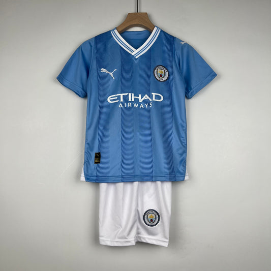 Manchester City Kids home set. Season 23/24