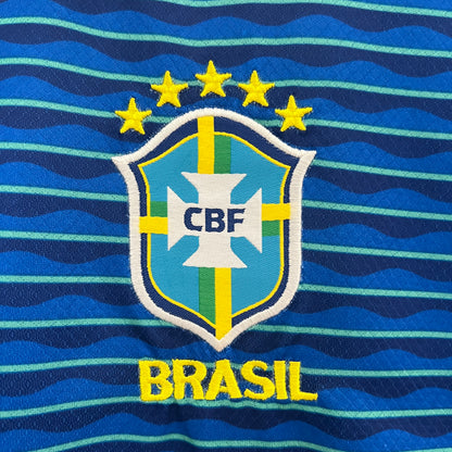Brazil 2024 away kids set.