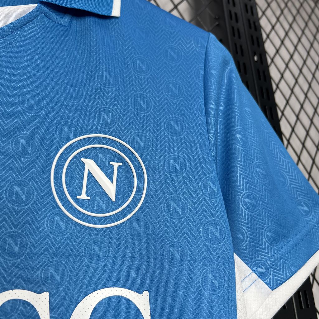 Napoli home jersey. Season 24/25