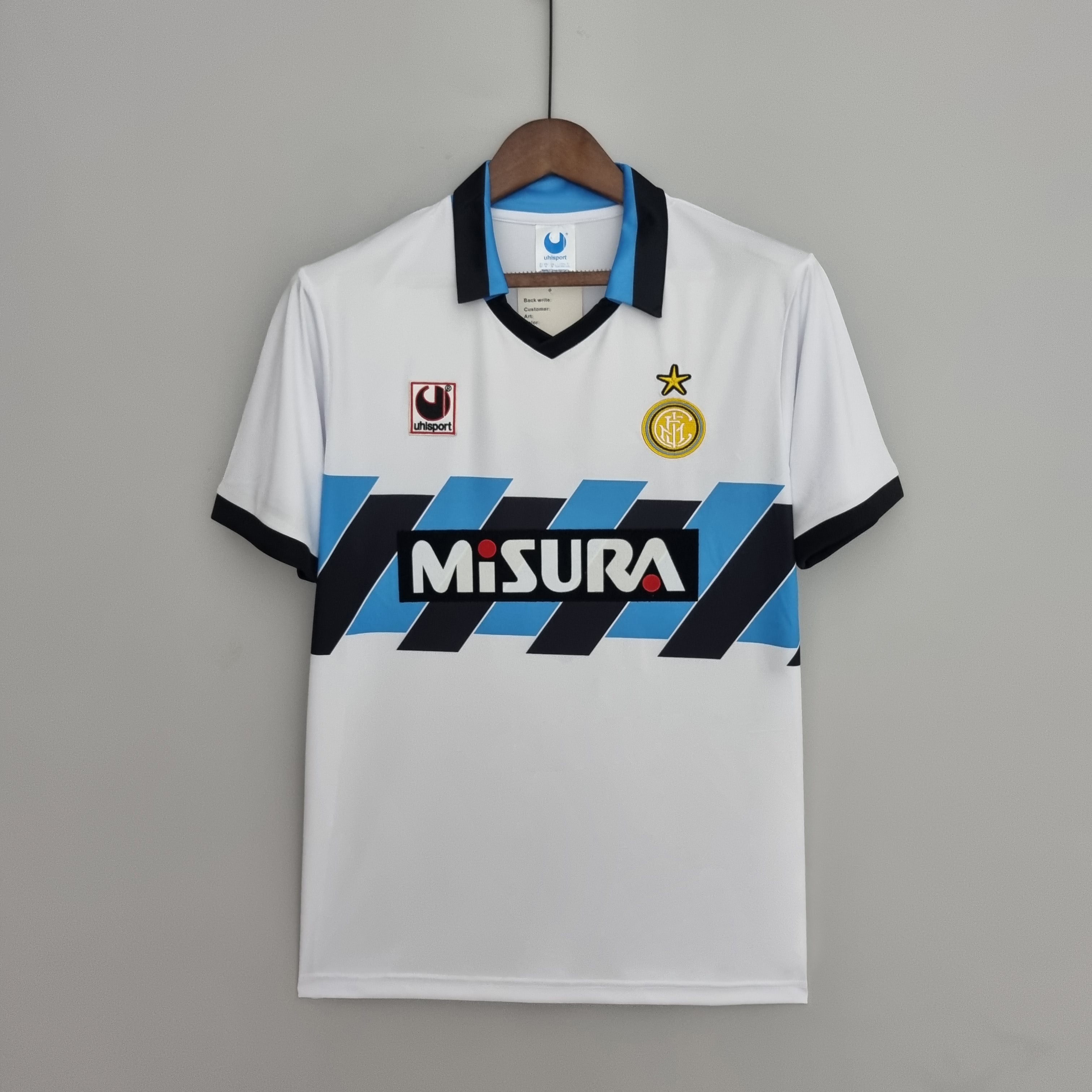 Inter away jersey. Season 90/91