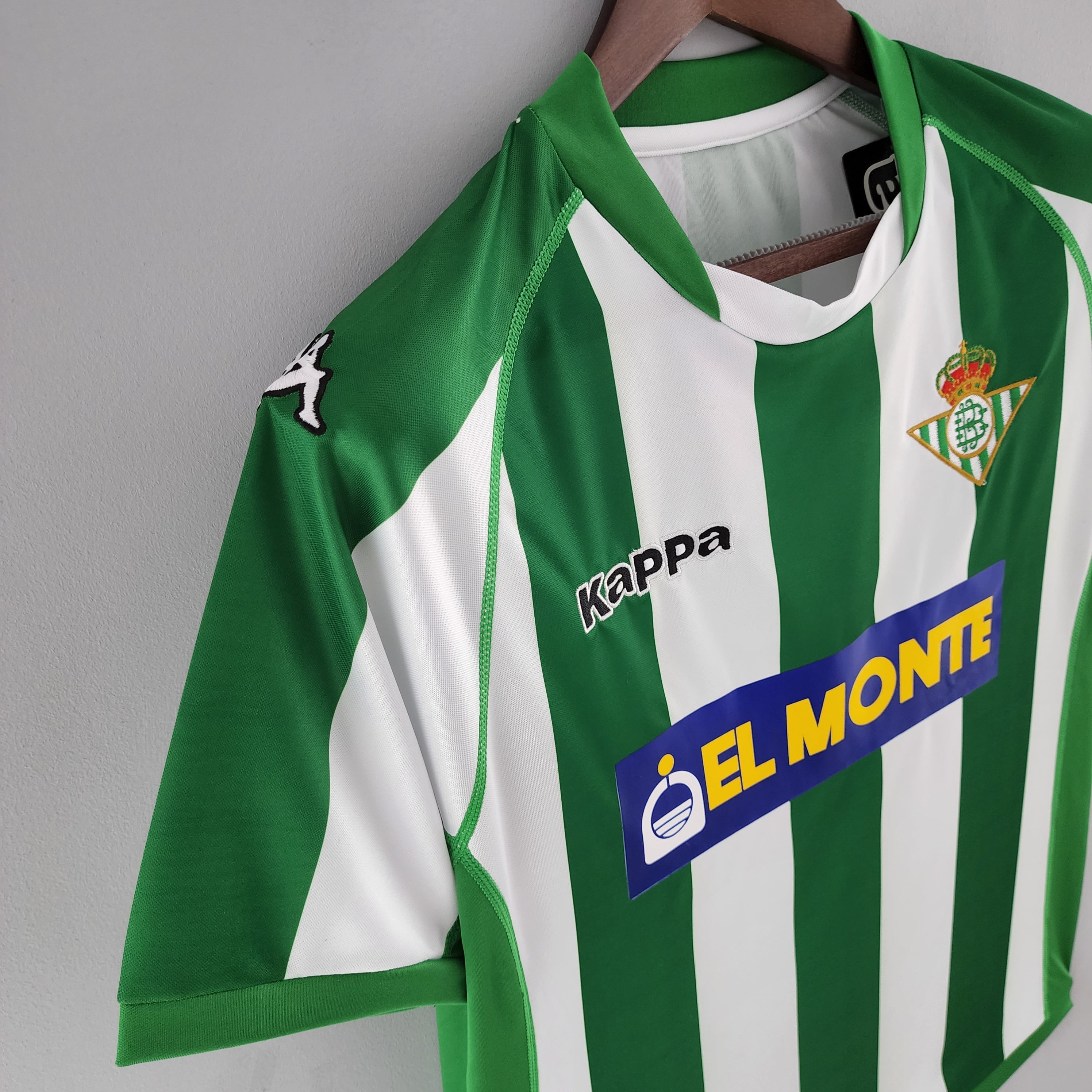 Real Betis home jersey. Season 01/02
