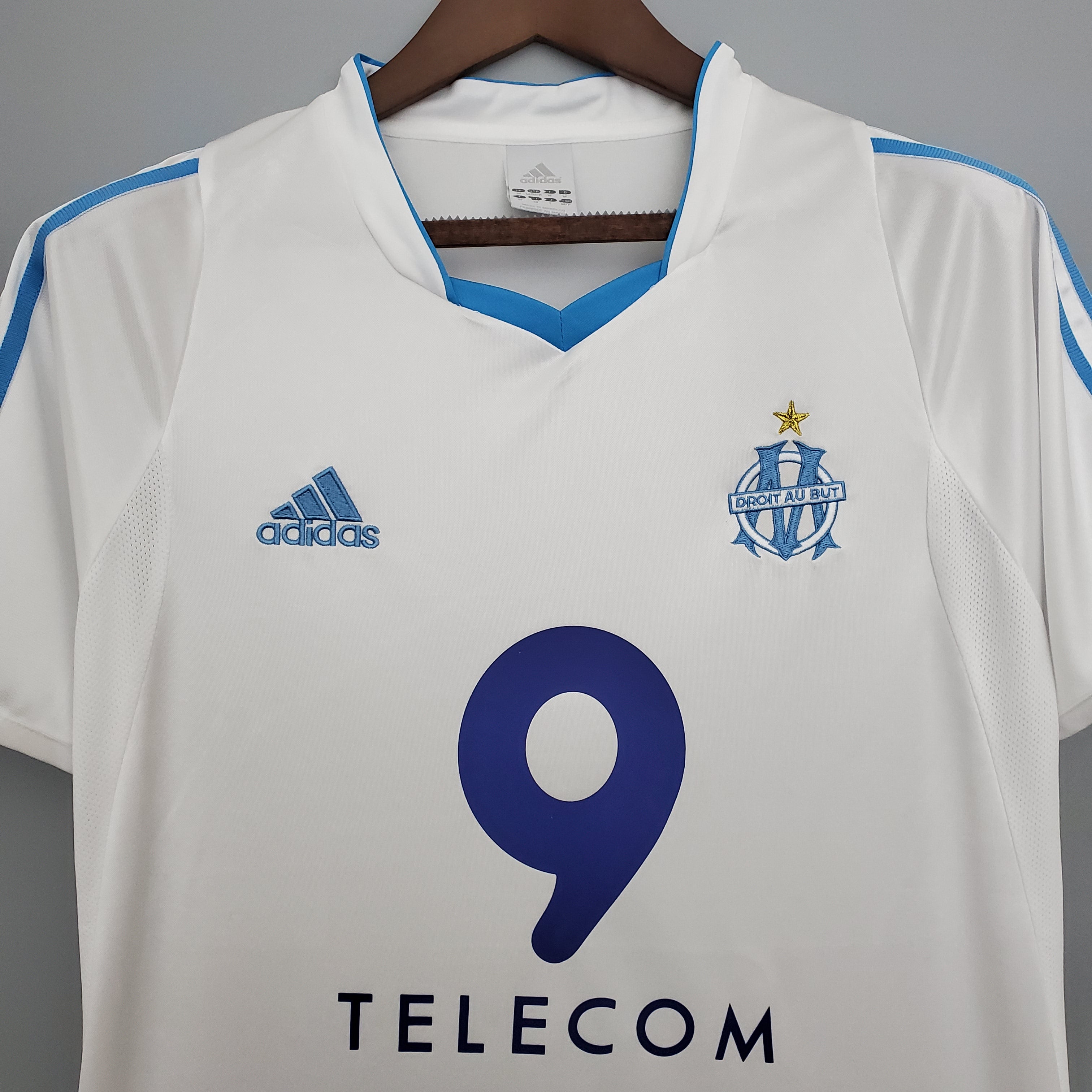 Marseille Olympique home jersey. Season 02/03