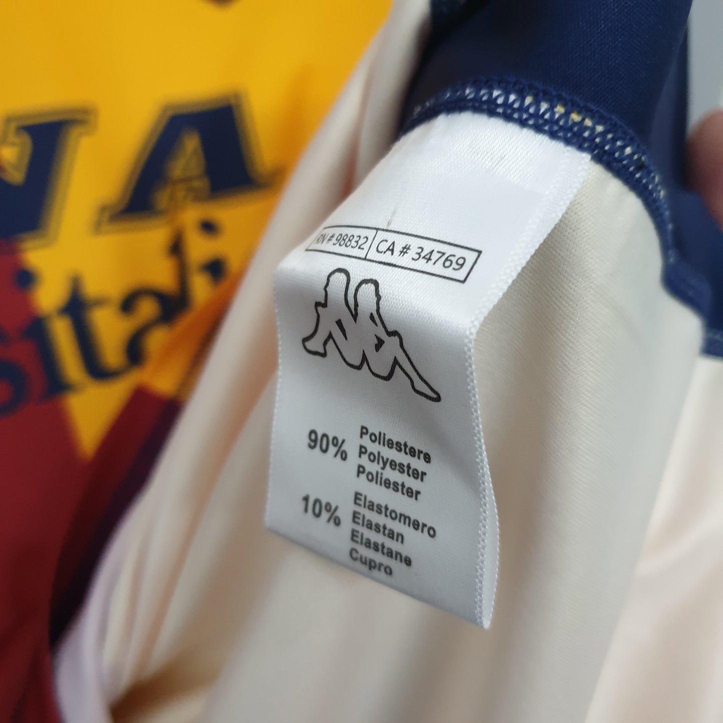 AS Roma home jersey. Season 01/02