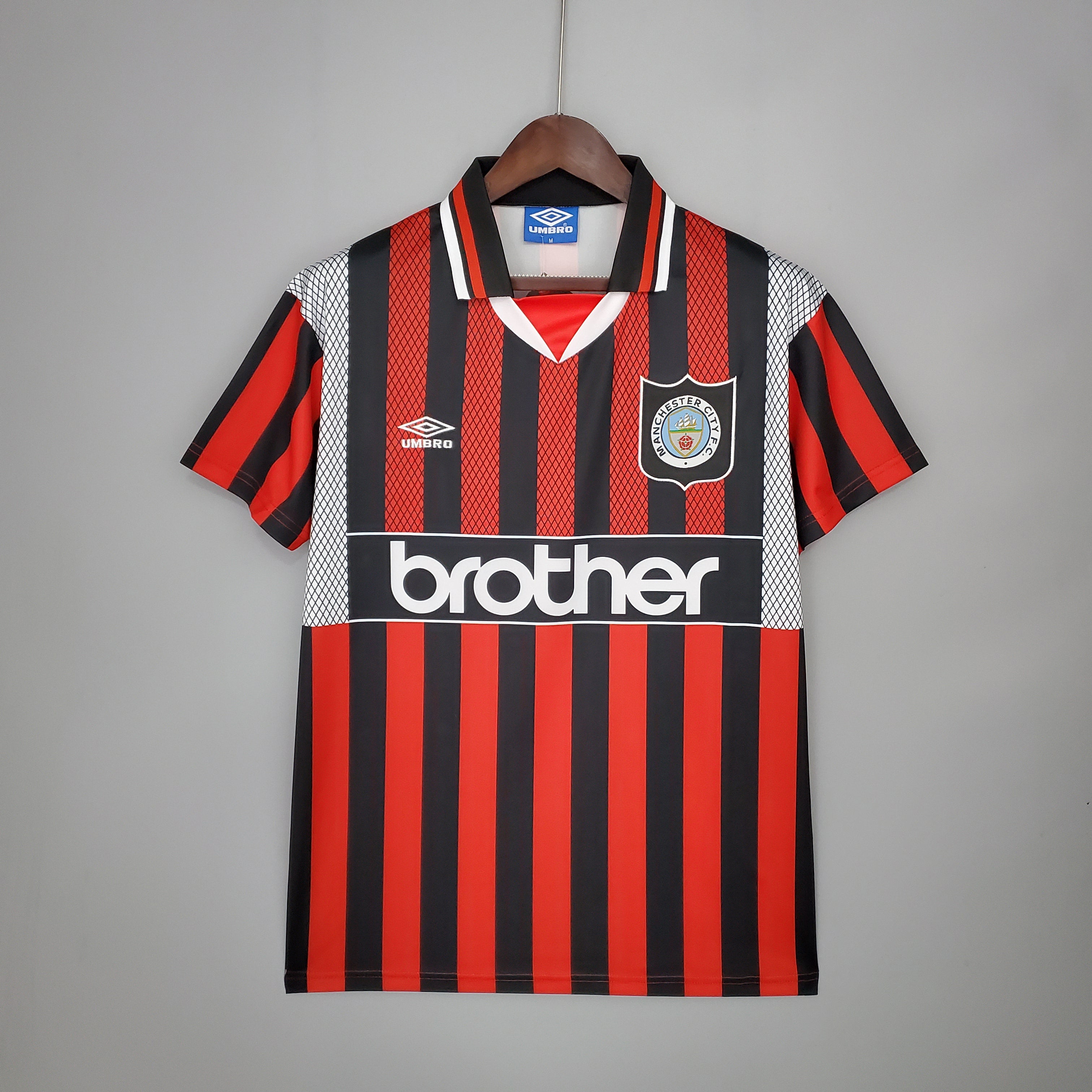 Manchester City away jersey. Season 94/95