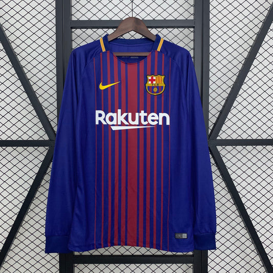 Barcelona longsleeve home jersey. Season 17/18