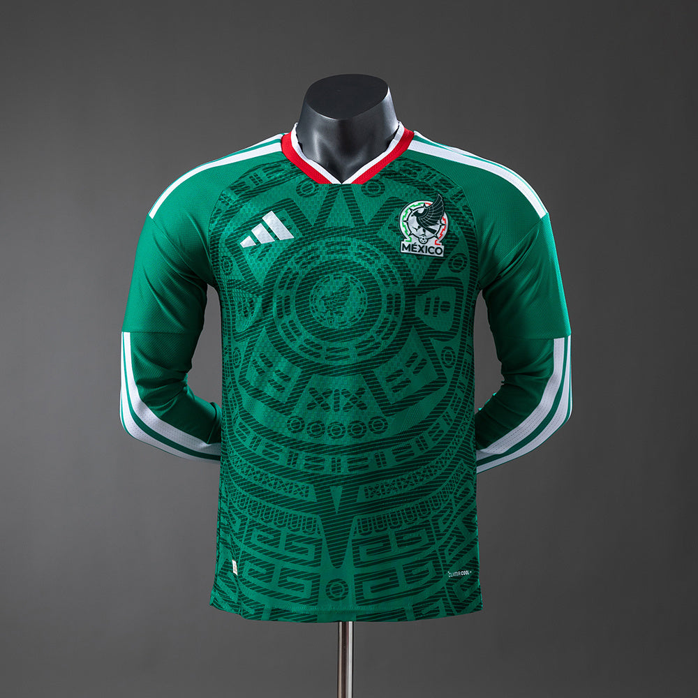 Mexico Home Longsleeve jersey for the 2026 FIFA World Cup (Player Version)
