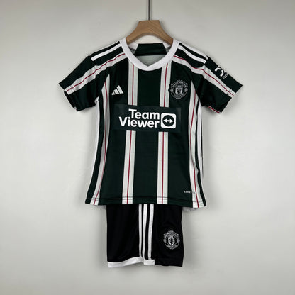 Manchester United Kids away set. Season 23/24