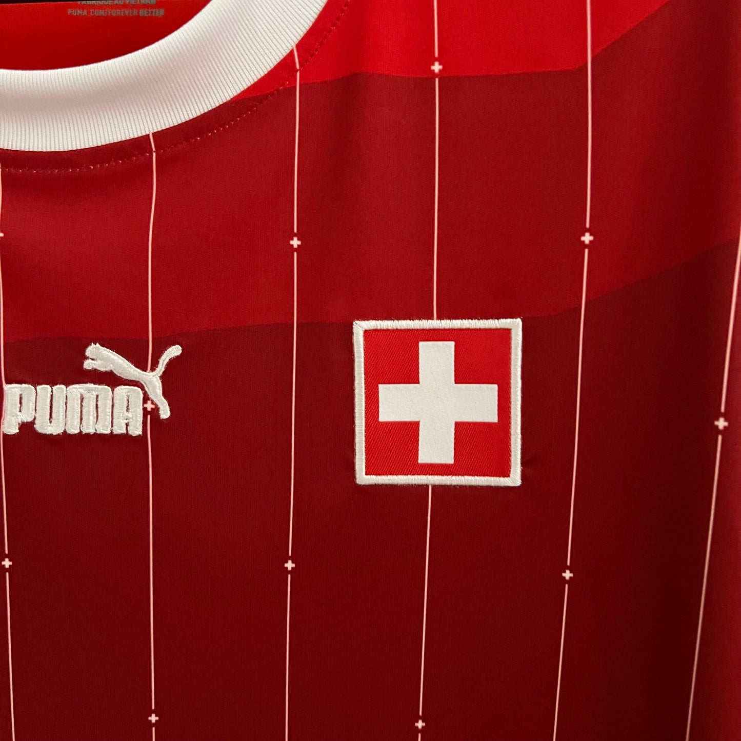 Switzerland home jersey. Season 23/24