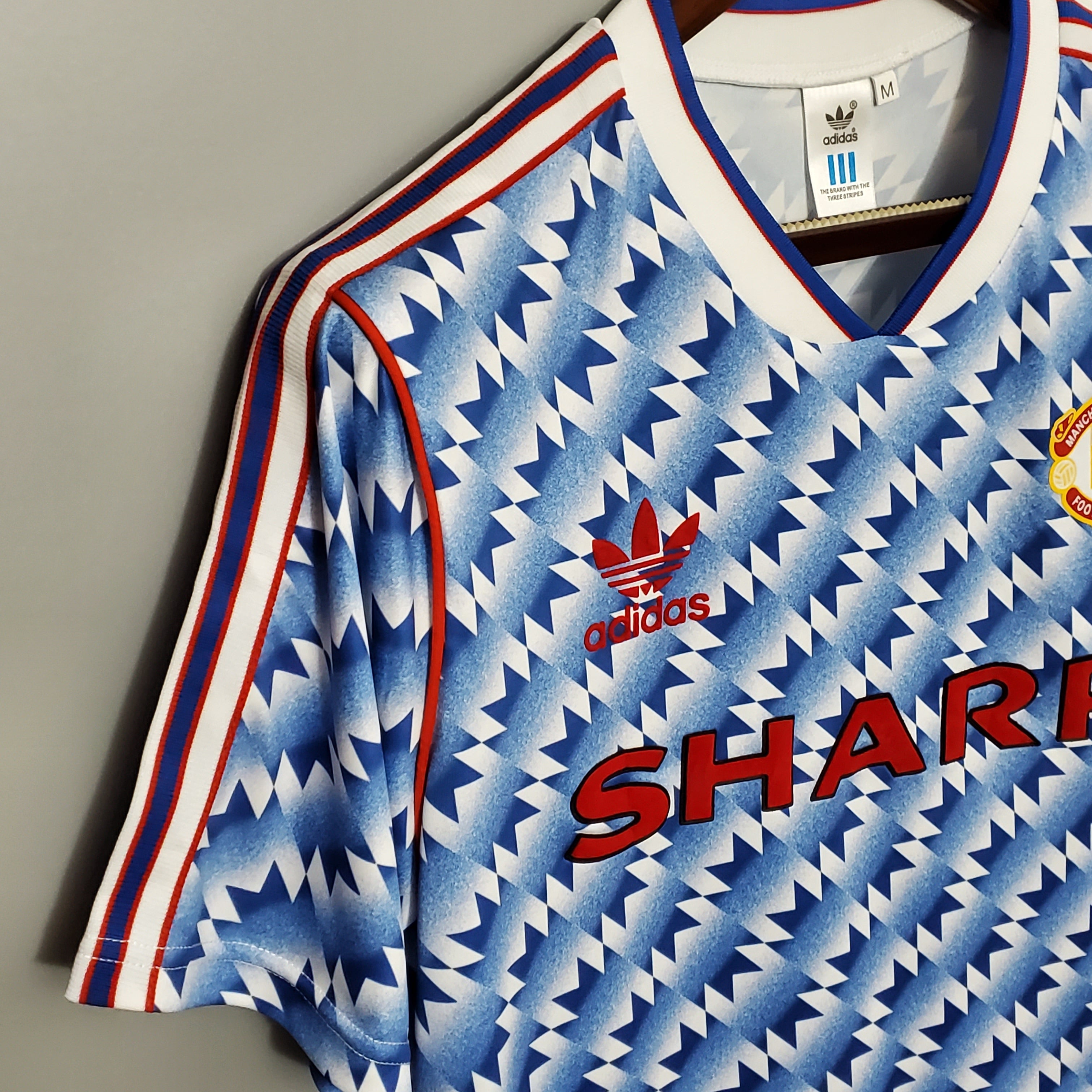 Manchester United away jersey. Season 90/92