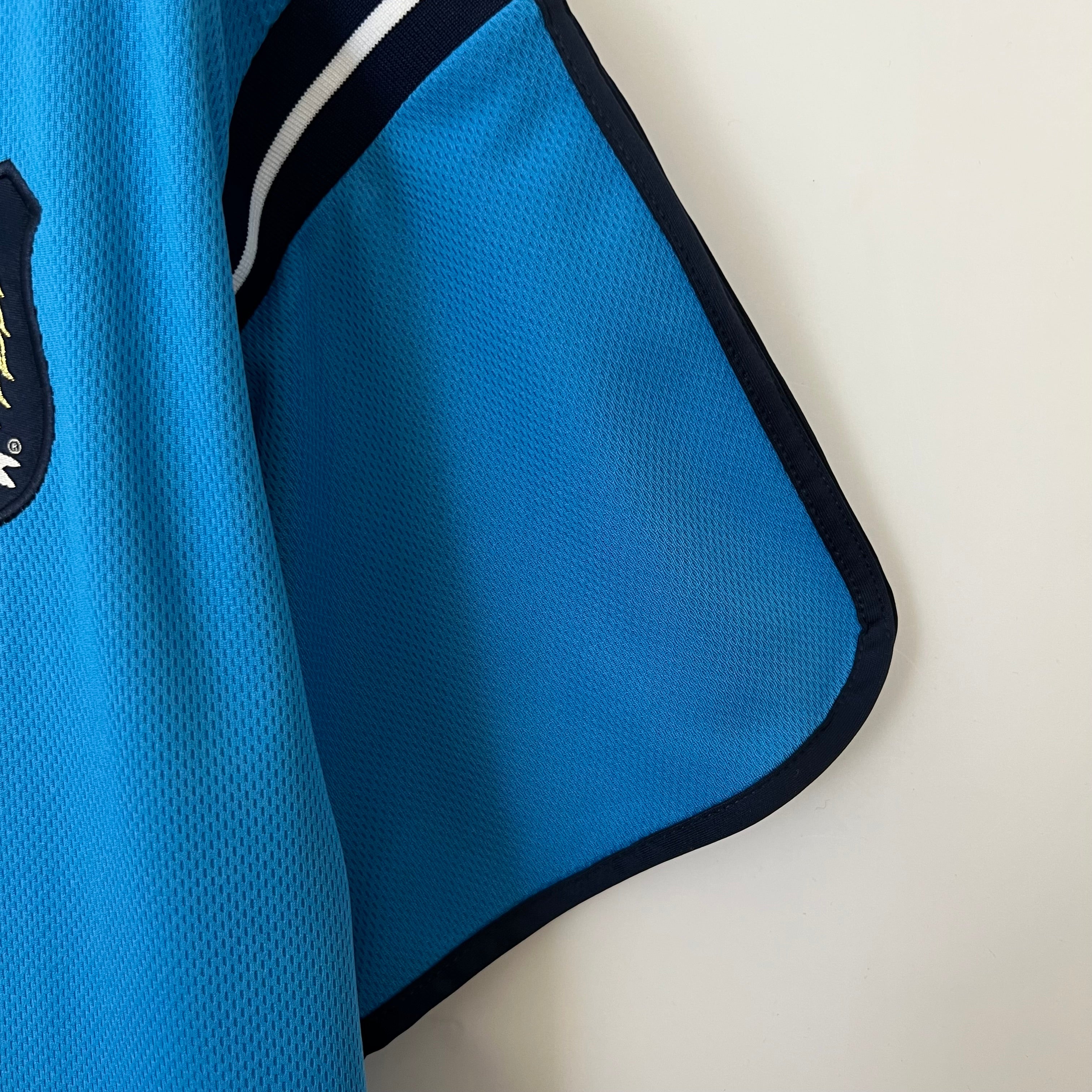 Manchester City home jersey. Season 01/02