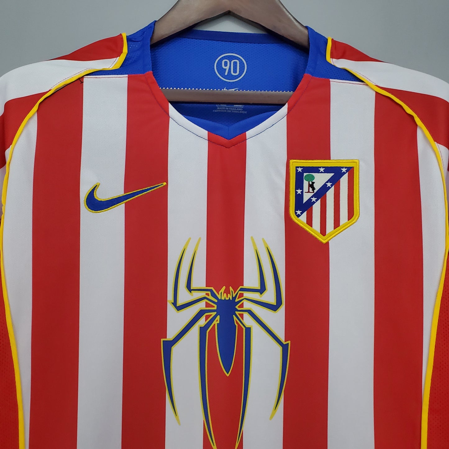 Atletico Madrid home jersey. Season 04/05