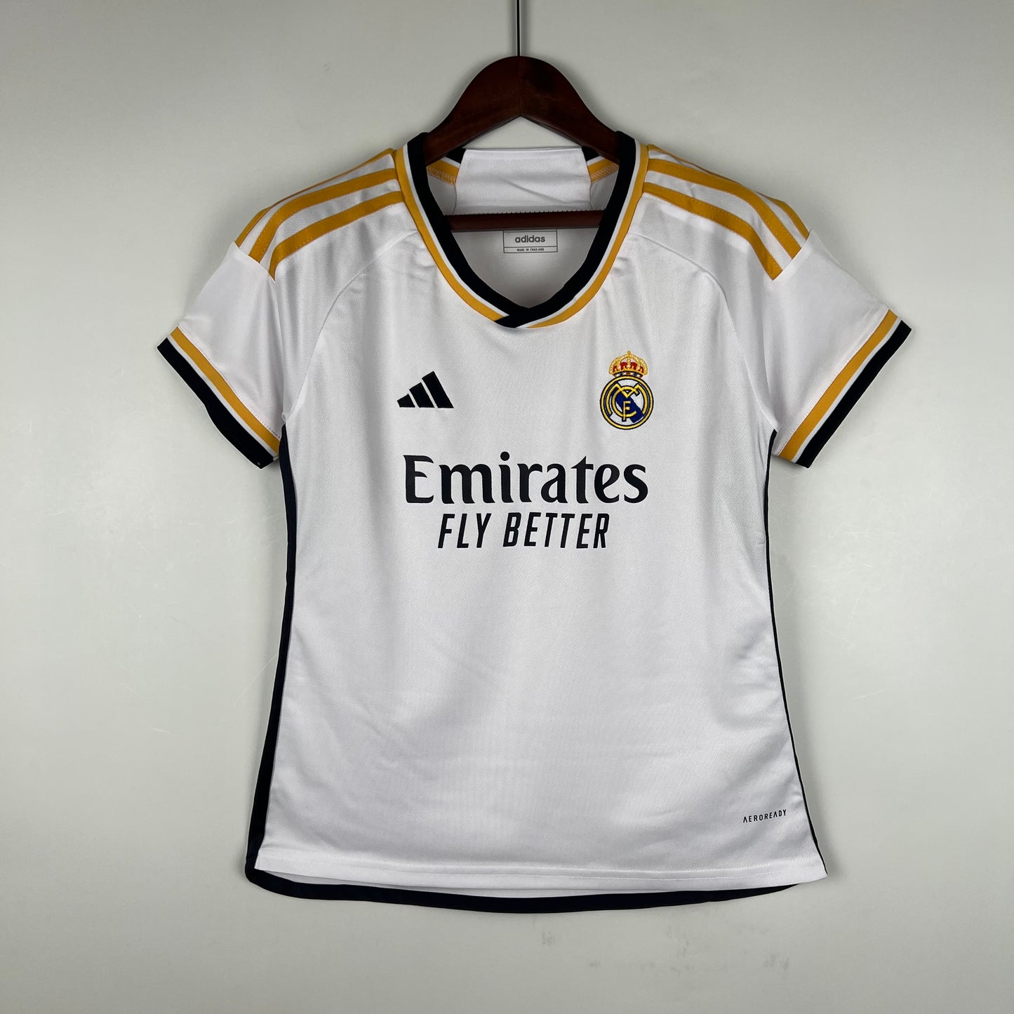 Real Madrid home jersey for women. Season 23/24