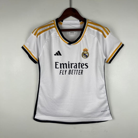 Real Madrid home jersey for women. Season 23/24