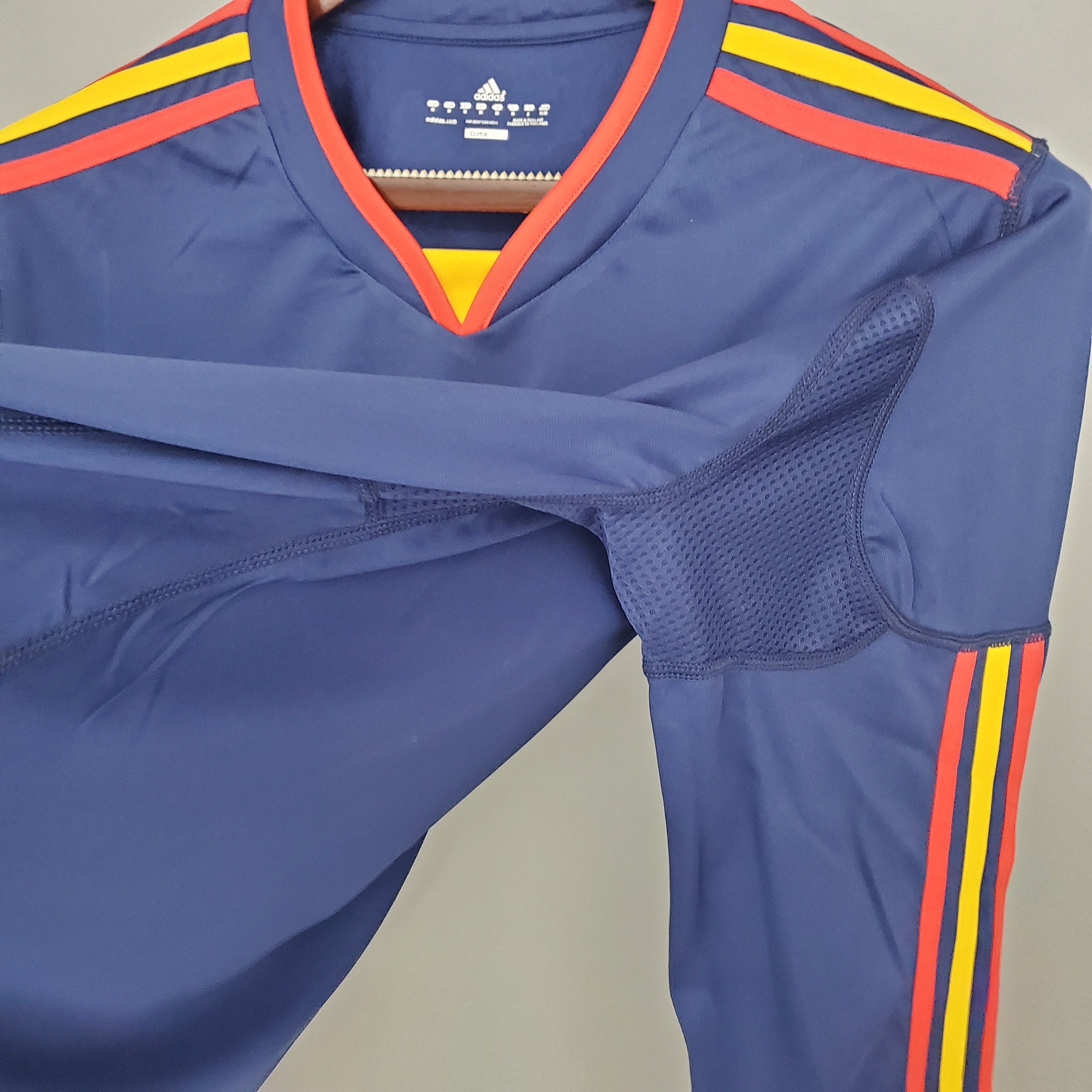Spain 2010 longsleeve away jersey.